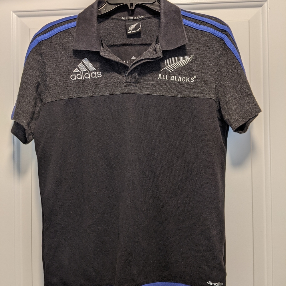 Adidas All Blacks Rugby Polo
